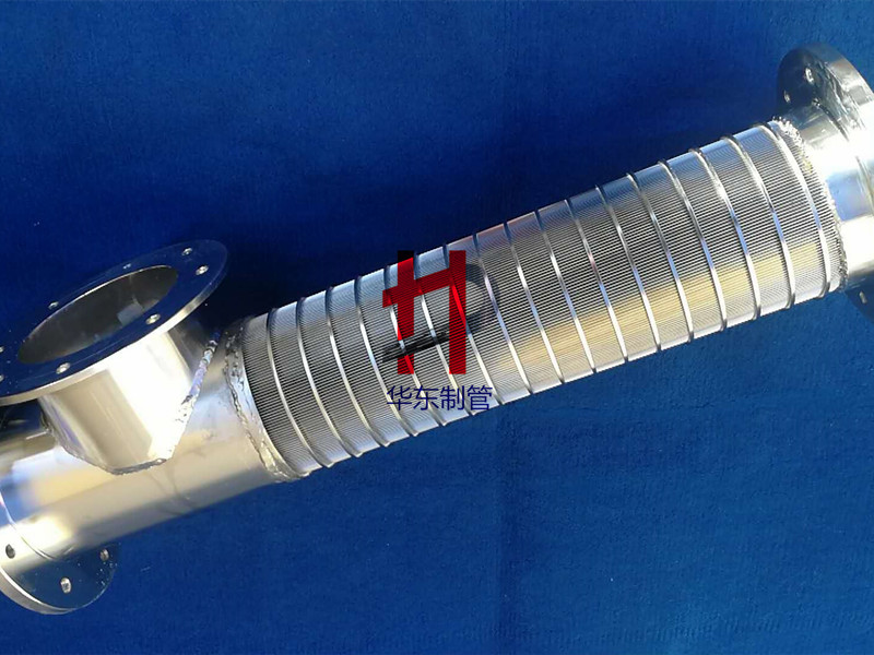 不锈钢楔形绕丝螺旋压榨筛脱水机滤网固液分离粪便脱水滤筒