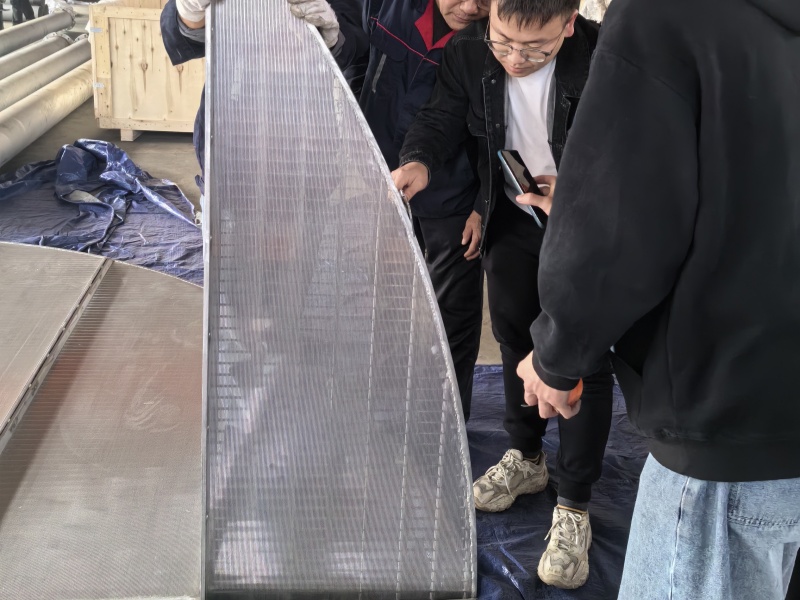 约翰逊绕丝筛网催化剂床支撑格栅